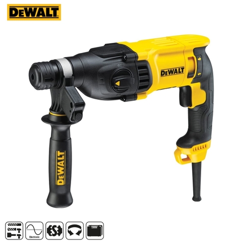 Máy Khoan Búa Dewalt D25133K-B1 26mm 800W 3 Chức Năng