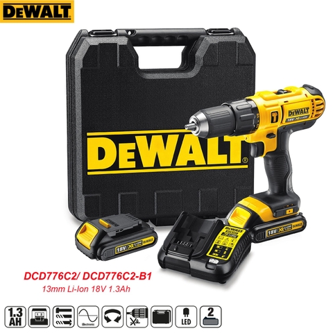 Máy Khoan Vặn Vít Dùng Pin Dewalt DCD776C2-B1 Giá Rẻ