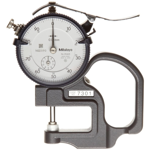 Mitutoyo 7301A - Đồng hồ đo độ dày cơ khí  (0-10mm)