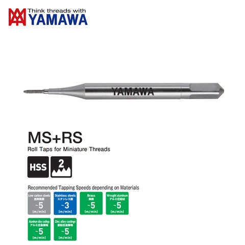 Mũi Taro Nén MS+RS Yamawa Ren Siêu Nhỏ Chạy Nhôm