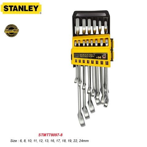 Bộ cờ lê vòng miệng Stanley STMT78097-8