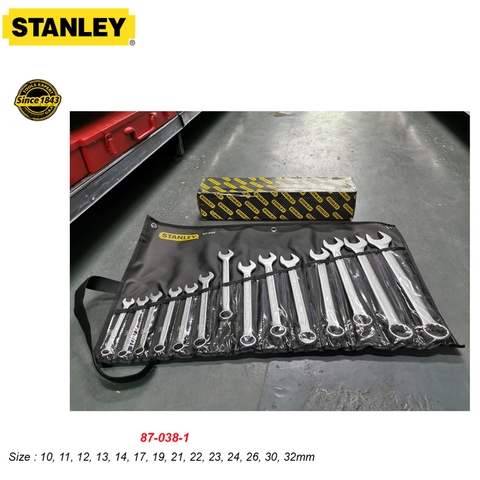 Bộ cờ lê vòng miệng 10~32mm Stanley 87-038-1