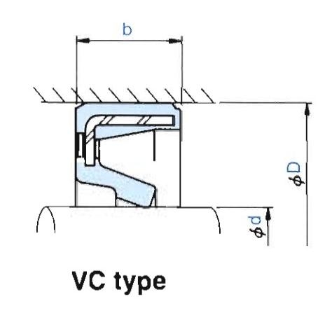 Oil seal NOK VC