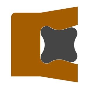 Piston & Rod seal HBX