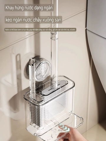 Bộ bàn chải 2 cây chà toilet