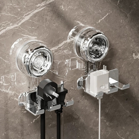 Cần treo phích cắm điện kiểu hút tường