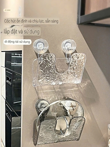 Giá đỡ nắp nồi hút tường