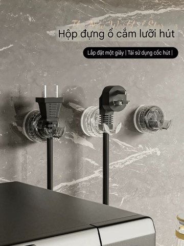Giá đỡ ổ cắm điện và bàn chải đánh răng