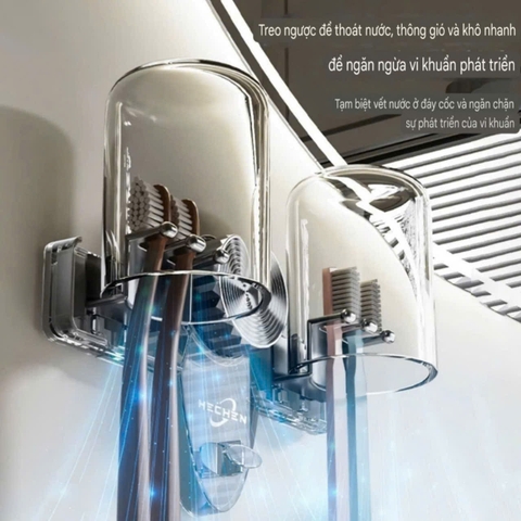 Giá đựng kem đánh răng và bàn chải