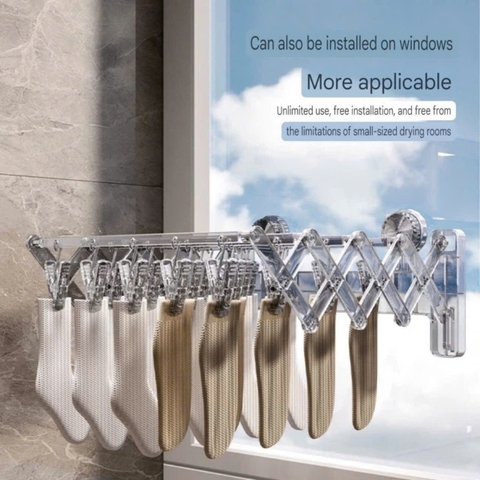 Giàn phơi đồ kiểu xếp gọn