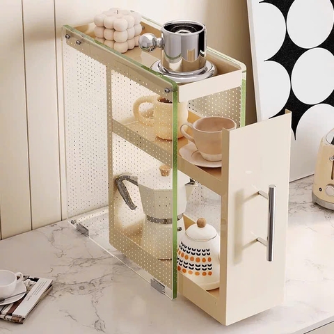 Hộp 3 tầng kéo ra để đồ nhà bếp