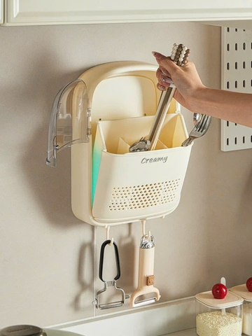 Hộp đựng đũa kiểu dán tường