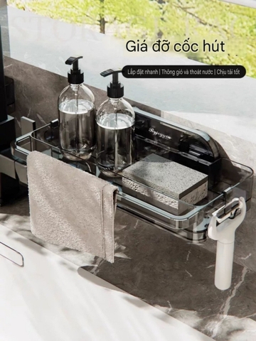 Kệ để đồ rửa nhựa Mica trong suốt