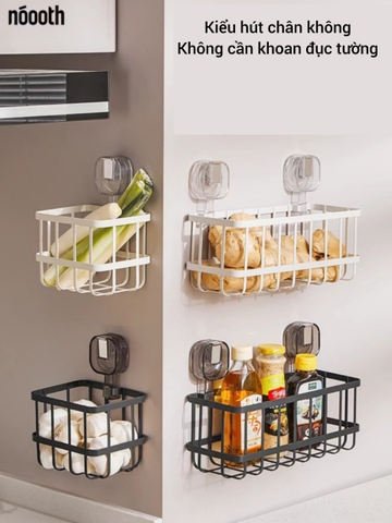 Kệ để mỹ phẩm và đồ gia vị, bằng thép Carbon