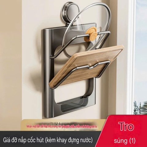Kệ để nắp nồi 2 tầng hợp kim nhôm