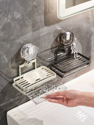 Kệ để xà phòng thép carbon phủ sơn men