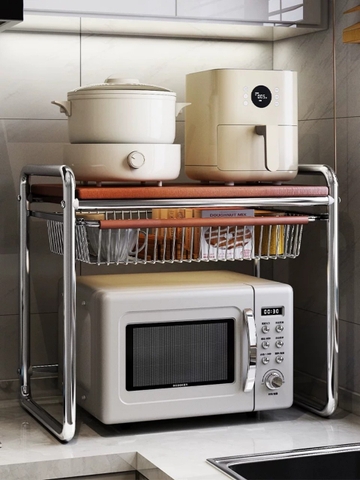 Kệ để lò vi sóng và nồi cơm điện có ngăn kéo