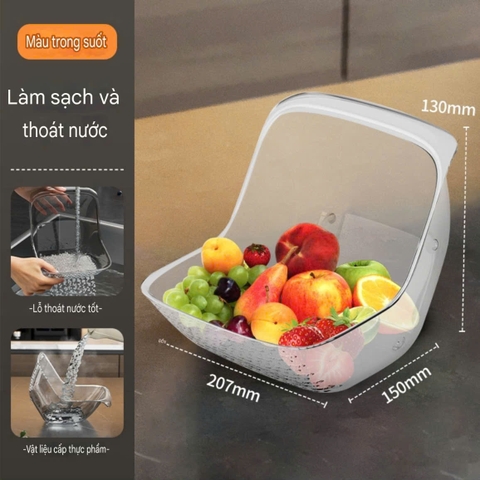 Rổ thoát nước nhựa PET an toàn thực phẩm