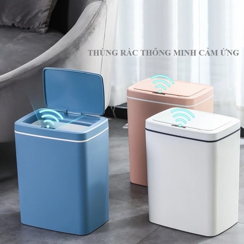 Thùng rác mini cảm ứng thông minh