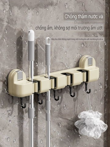 Thanh kẹp cây lau nhà có 5 móc nhỏ