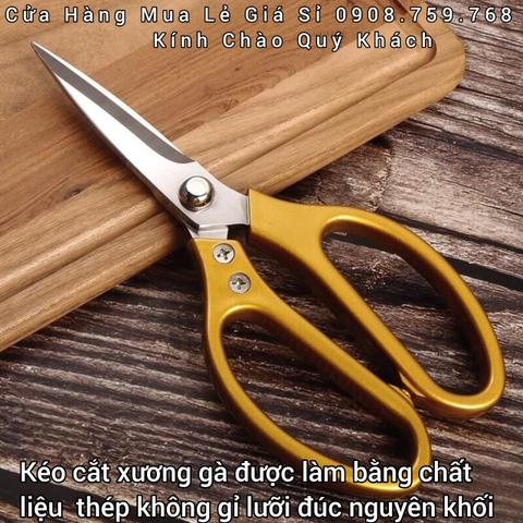 Kéo Cắt Thịt Gà Tiện Lợi - Đa Năng Cắt Được Nhiều Vật Dụng Khác