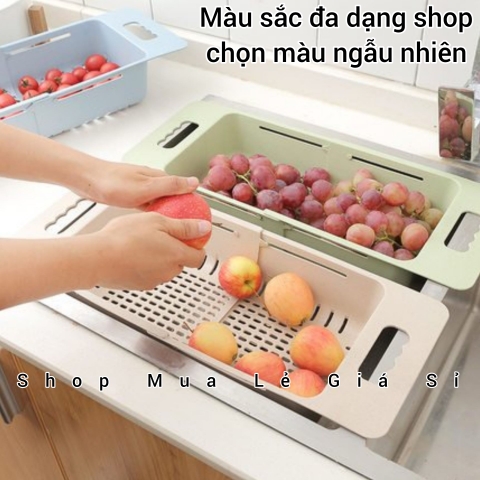 Rổ Nhựa Đa Năng Gác Bồn 👉 Điều Chỉnh Kích Thước Tiện Lợi  Sử Dụng Rửa Chén Bát 🍛 Rau Cải Trái Cây 🍇 Và Tất Cả Mọi Thứ