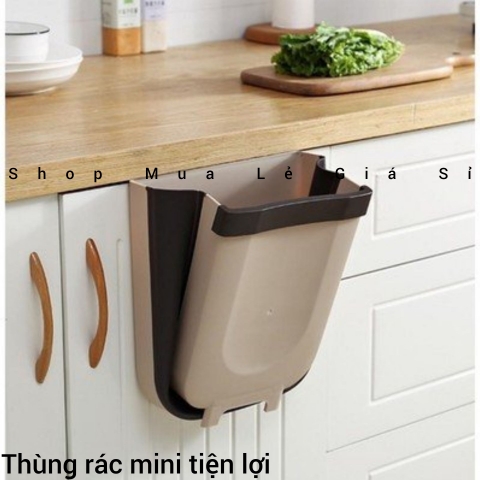 Thùng Rác Mini Thông Minh Treo Ngăn Tủ Tiện Lợi