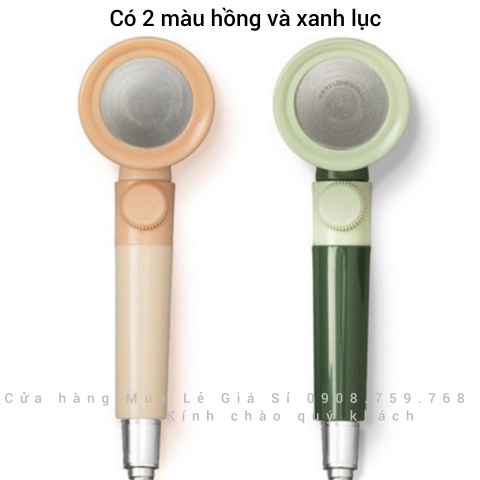 Vòi Sen Tăng Áp Phối Màu Phong Cách Hàn Quốc