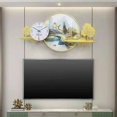 Đồng Hồ Decor Kim Loại ATDH019