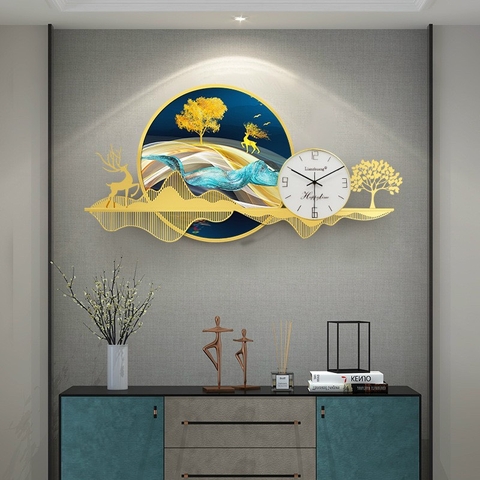 Đồng Hồ Decor Kim Loại ATDH017