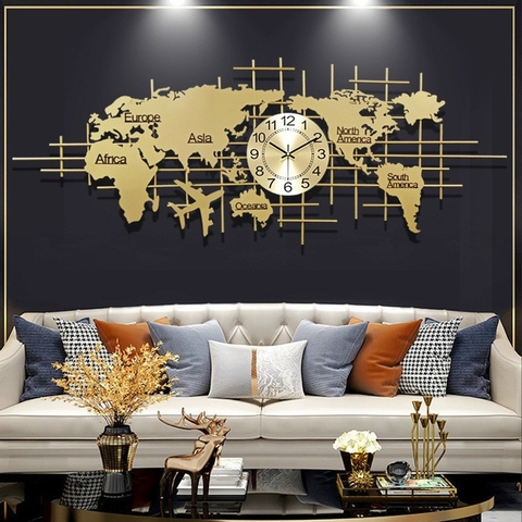 Đồng Hồ Decor Kim Loại ATDH033