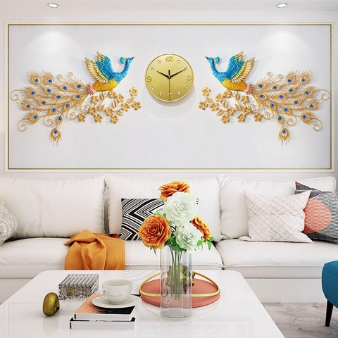 Đồng Hồ Decor Công DHC026