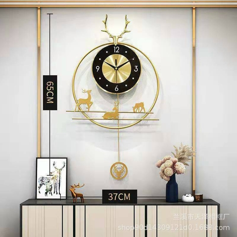 Đồng Hồ Decor Kim Loại ATDH026