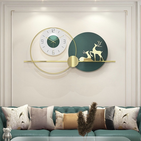 Đồng Hồ Decor Kim Loại ATDH084