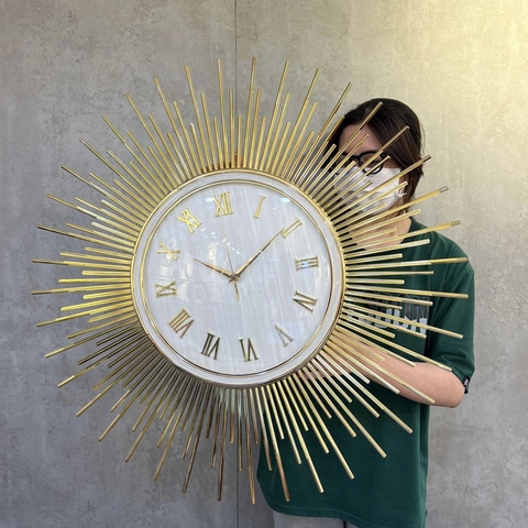 Đồng Hồ Kim Loại Nghệ Thuật DBA010