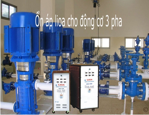 Ổn áp lioa cho động cơ 3 pha