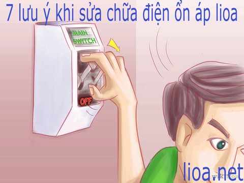 7 lưu ý khi sửa chữa điện ổn áp lioa