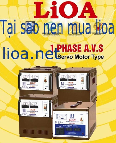 Tại Sao Nên Chọn Mua Ổn Áp LiOA