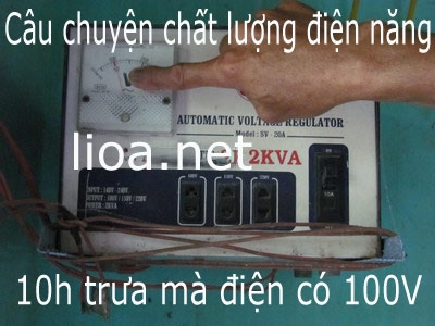 Câu chuyện chất lượng điện năng