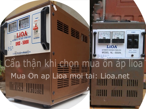Cẩn thận khi chọn mua ổn áp lioa