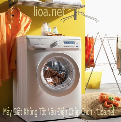 Máy Giặt Hỏng Nếu Điện Chập Chờn