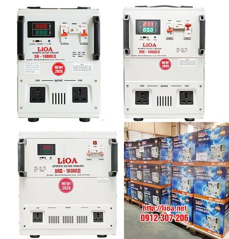 Báo giá ổn áp LIOA 10kva với chiết khấu cao tại tổng kho LIOA