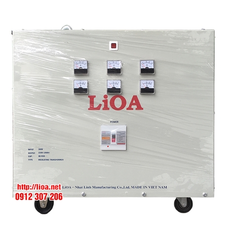 Biến Áp 3 Pha 80kVA Cách Ly