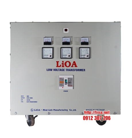 Biến Áp 50kVA Tự Ngẫu