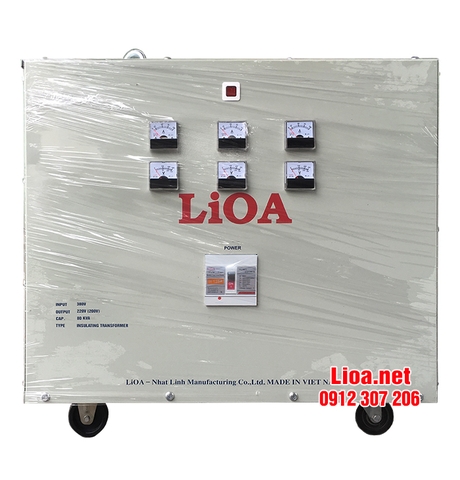 BIẾN ÁP CÁCH LY 3 PHA 80KVA