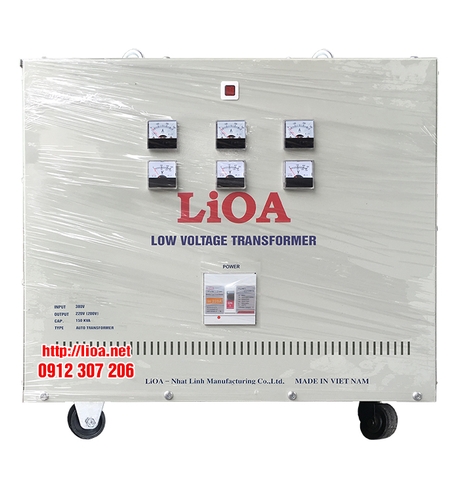 Biến Áp Tự Ngẫu 150kVA 3 Pha