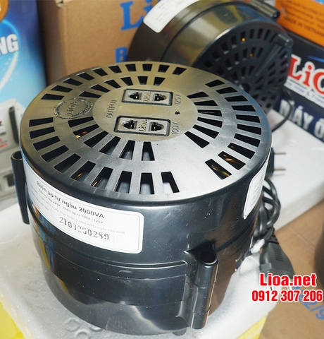 Biến Áp Tự Ngẫu Lioa 2kVA