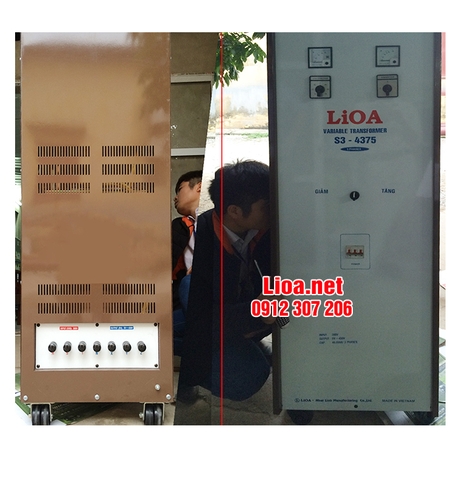 BIẾN ÁP VÔ CẤP LIOA 3 PHA 50KVA-75A