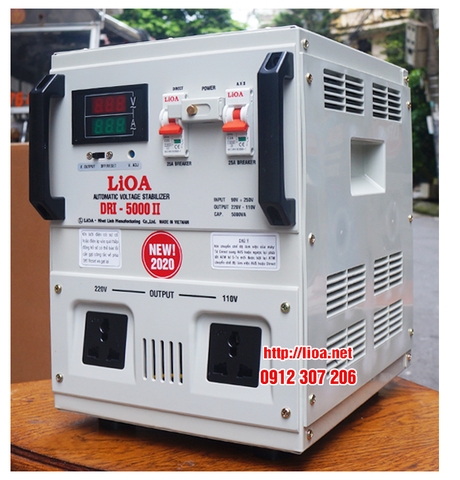 GIỚI THIỆU ỔN ÁP LIOA 5KVA