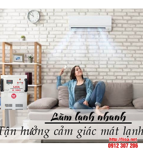Lioa 15kva dùng cho điều hòa